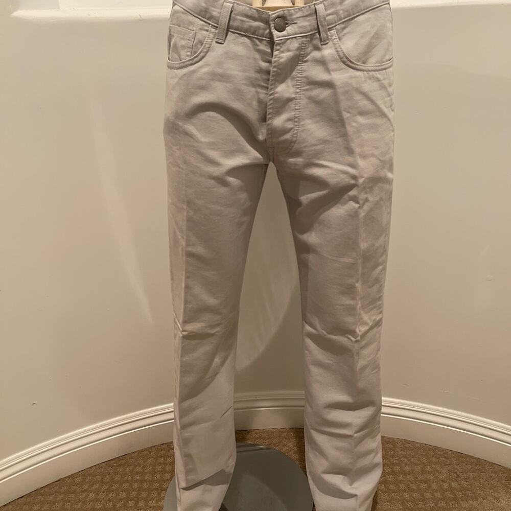 Teddy Smith Flat Front Casual Pants Gray Size 33